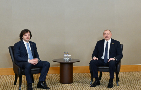 Antalya : Le président Ilham Aliyev rencontre le Premier ministre géorgien