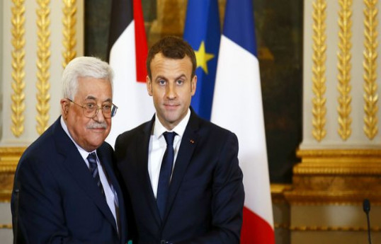 Macron et Abbas conviennent de la «nécessité urgente d’un cessez-le-feu» à Gaza
