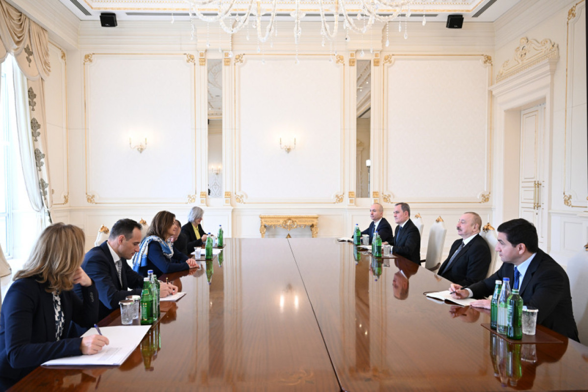 Le président azerbaïdjanais reçoit la ministre slovène des Affaires étrangères