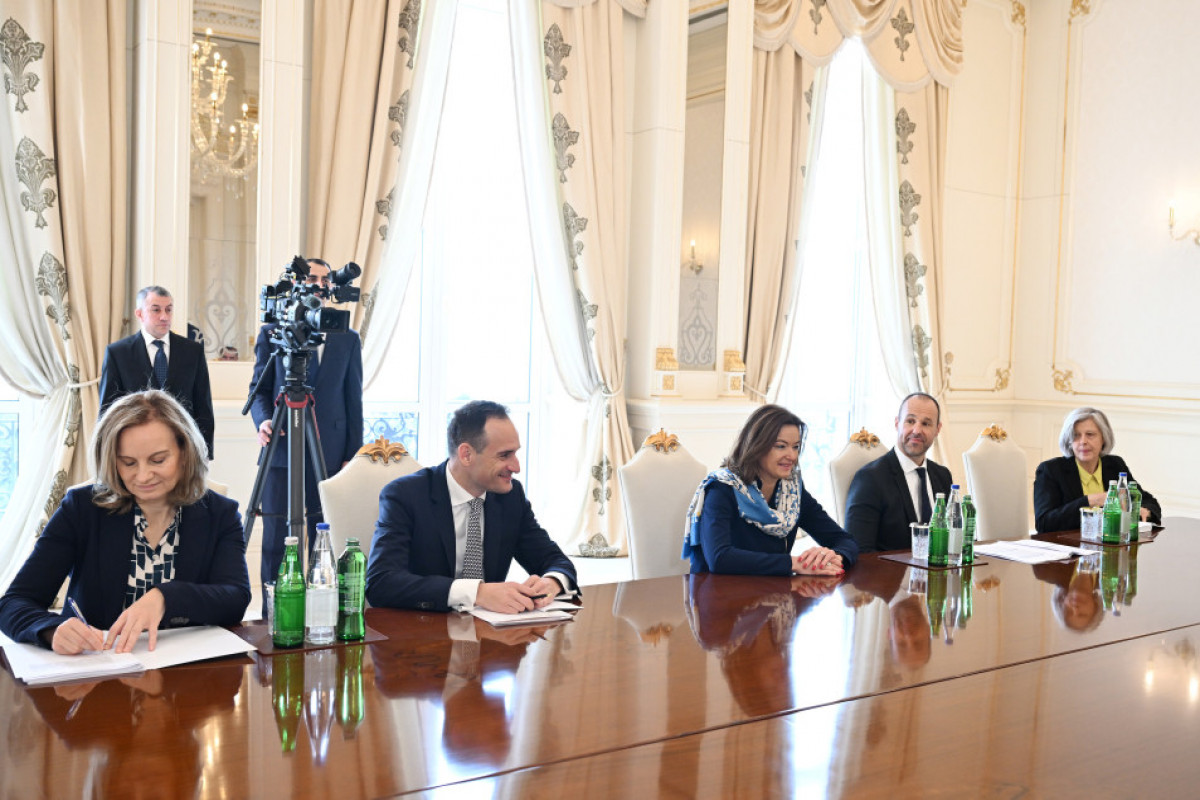 Le président azerbaïdjanais reçoit la ministre slovène des Affaires étrangères