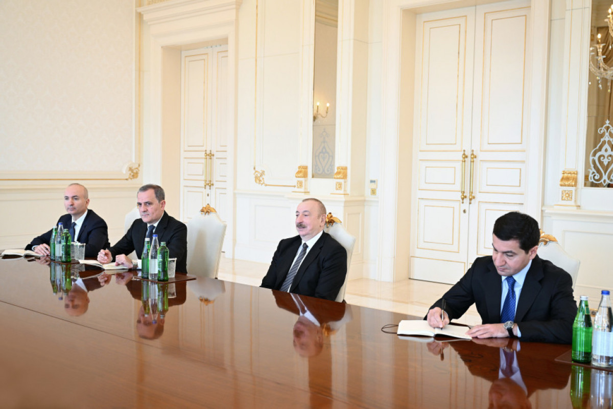 Le président azerbaïdjanais reçoit la ministre slovène des Affaires étrangères