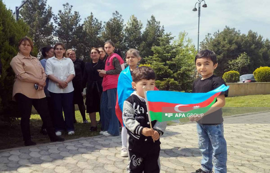 Azerbaïdjan : Un autre groupe des déplacés internes retourne à Aghdéré - Photo 