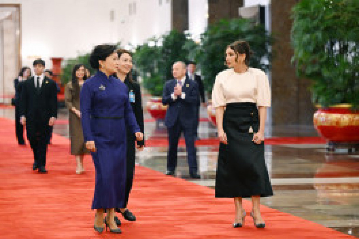 Cérémonie d’accueil officiel du président azerbaïdjanais à Pékin