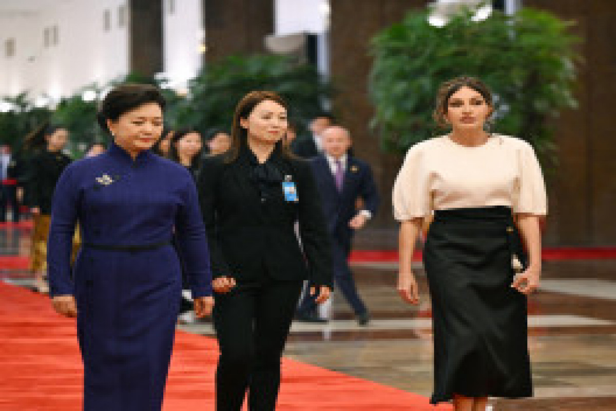 Cérémonie d’accueil officiel du président azerbaïdjanais à Pékin