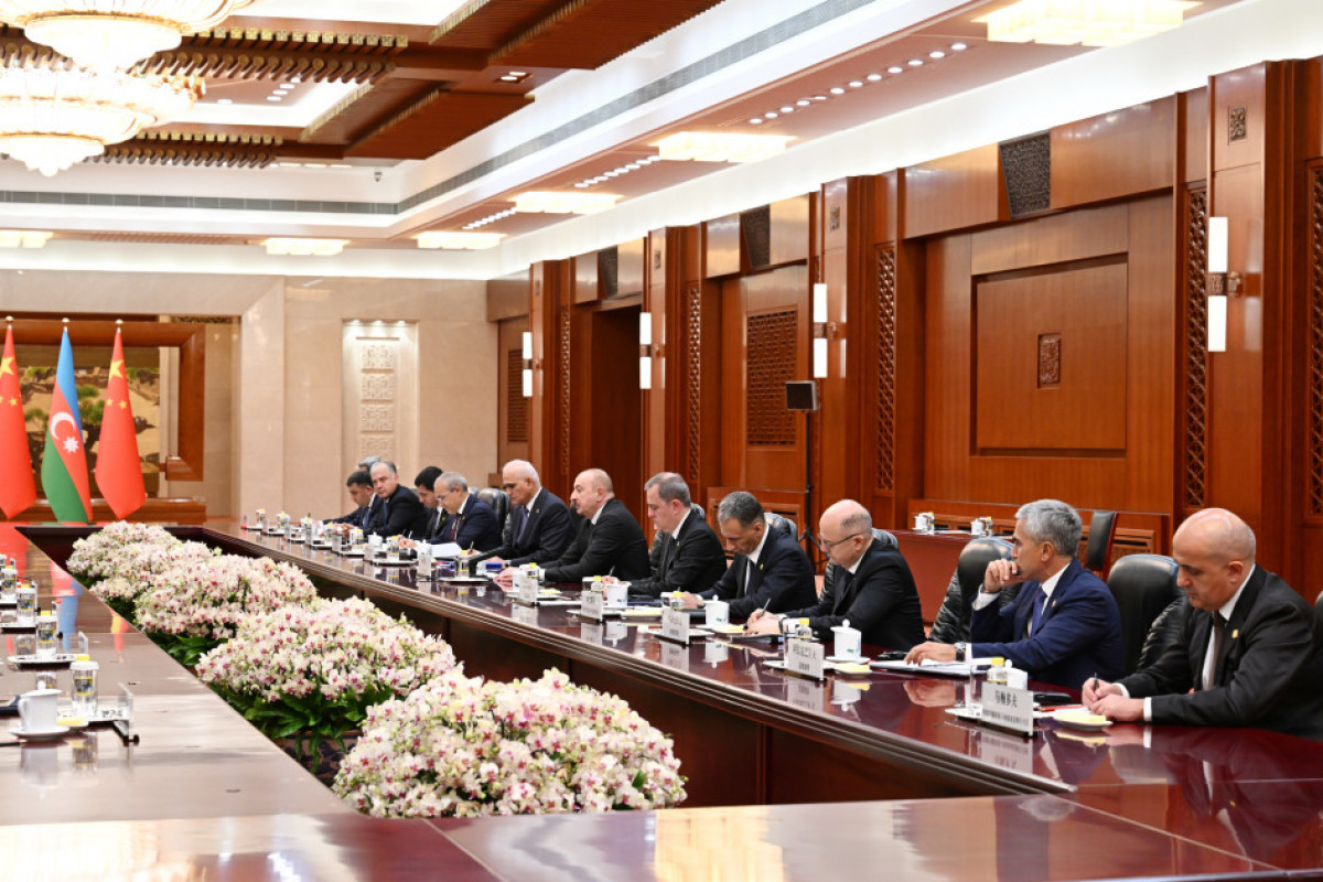 Ilham Aliyev rencontre le Premier ministre chinois