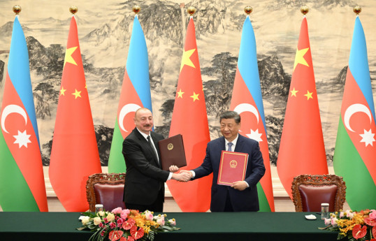 Signature d’une « Déclaration conjointe sur l’établissement de relations de partenariat stratégique global » entre l’Azerbaïdjan et la Chine
