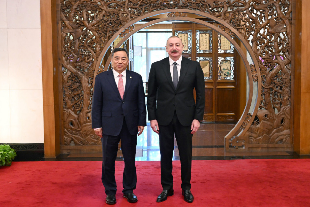Le président azerbaïdjanais rencontre le président de la société China Energy Engineering Corporation Limited