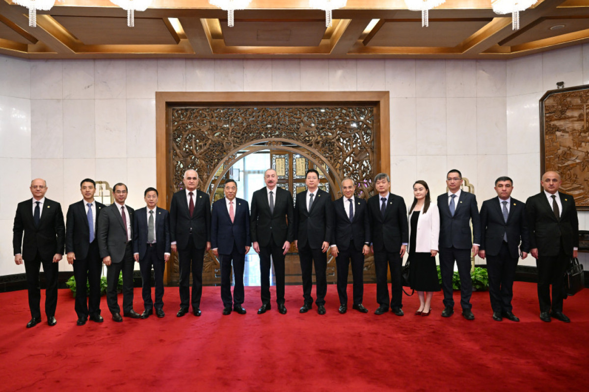 Le président azerbaïdjanais rencontre le président de la société China Energy Engineering Corporation Limited