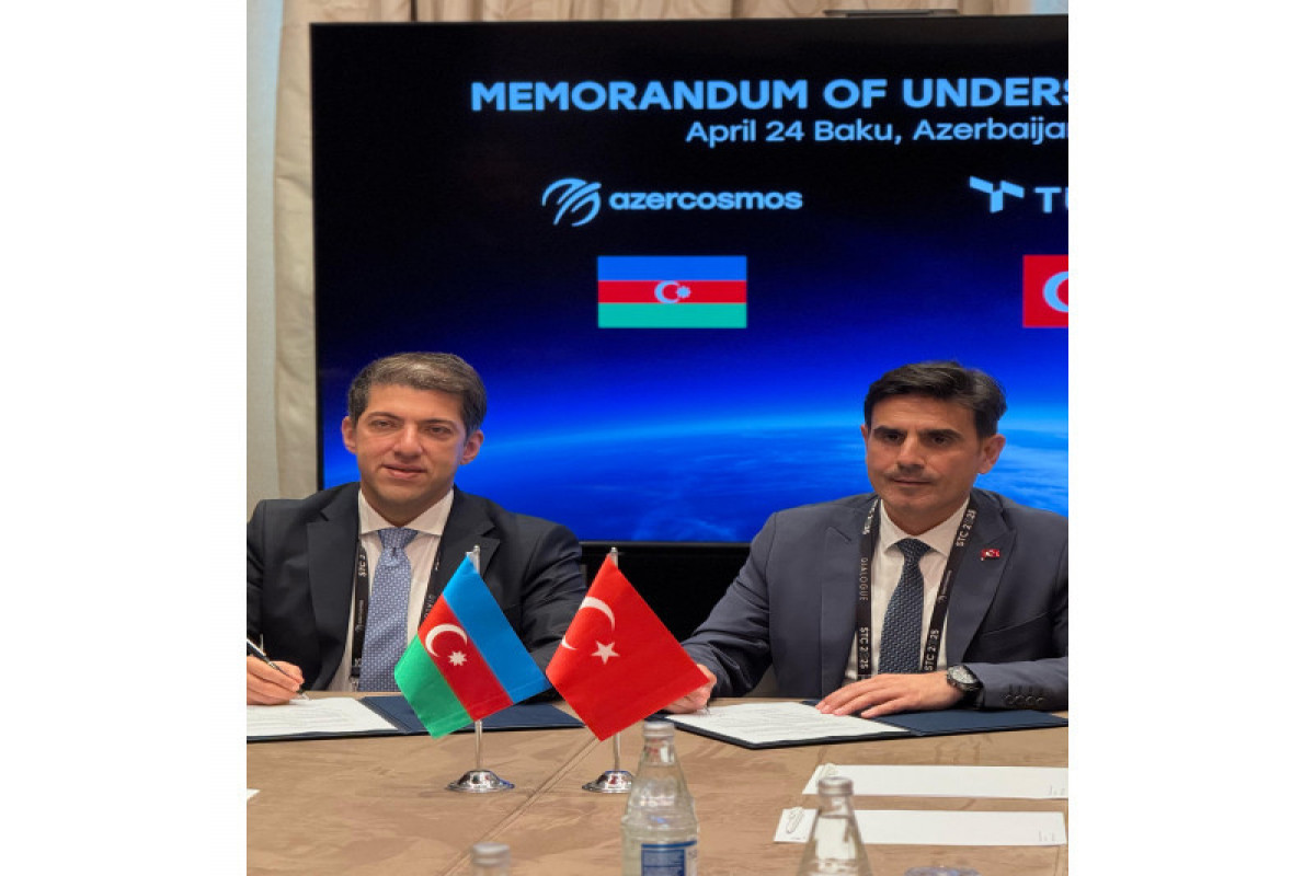 L’Azercosmos et la Türksat signent un mémorandum d'accord