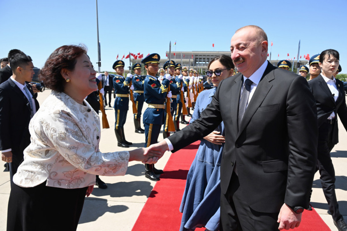 Le président Ilham Aliyev termine sa visite d’Etat en Chine