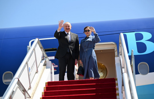Le président Ilham Aliyev termine sa visite d’Etat en Chine