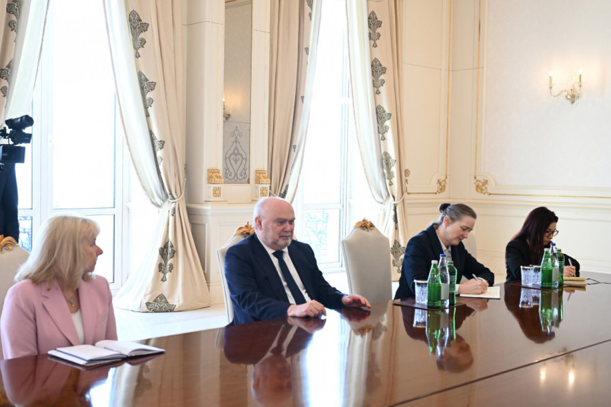 Le président azerbaïdjanais reçoit le secrétaire général de l’OSCE