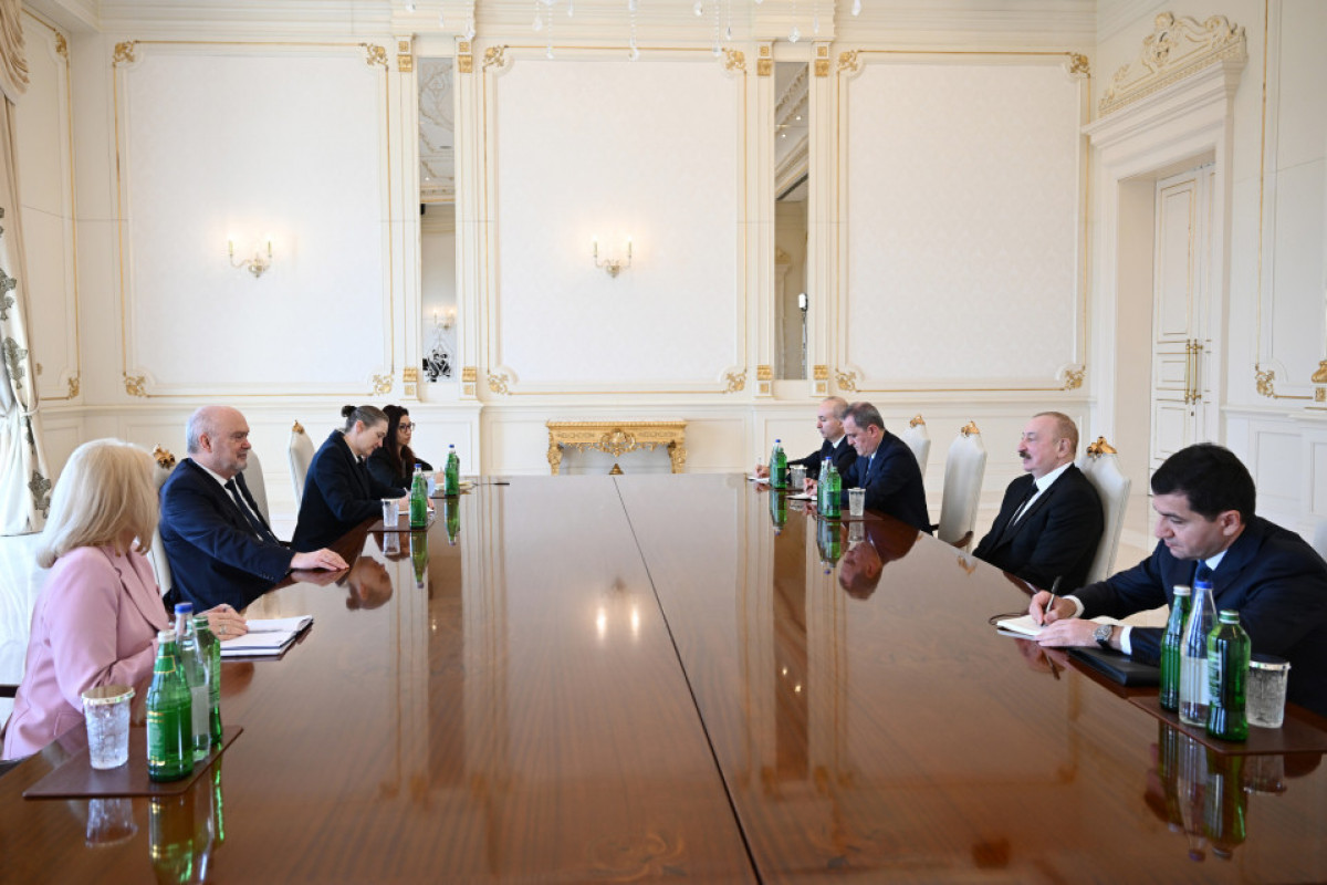 Le président azerbaïdjanais reçoit le secrétaire général de l’OSCE