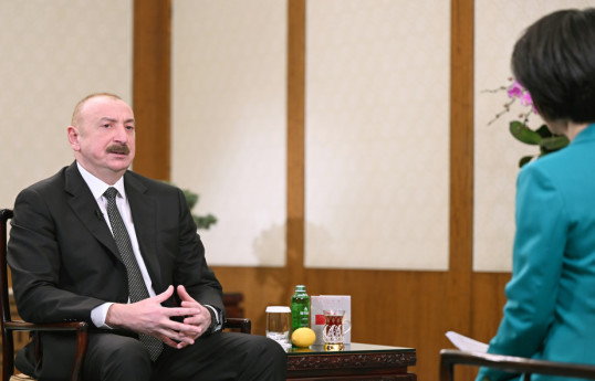 Ilham Aliyev : L'Azerbaïdjan et la Chine soutiennent mutuellement leur souveraineté et leur intégrité territoriale