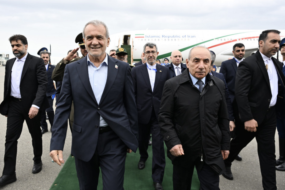 Arrivée du président iranien en Azerbaïdjan pour une visite officielle