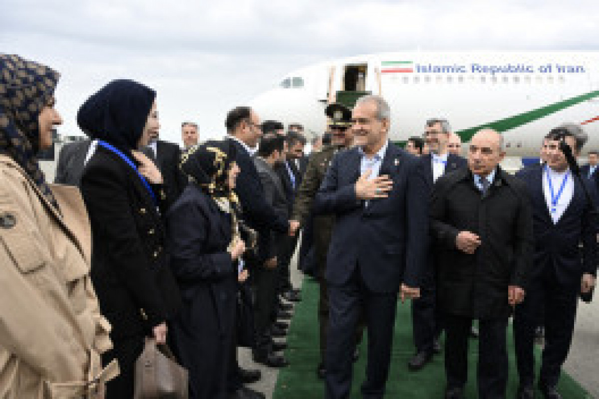 Arrivée du président iranien en Azerbaïdjan pour une visite officielle
