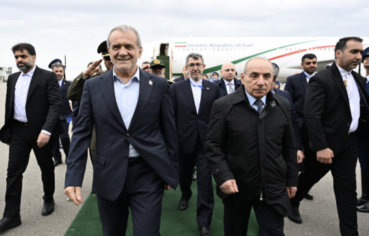 Arrivée du président iranien en Azerbaïdjan pour une visite officielle