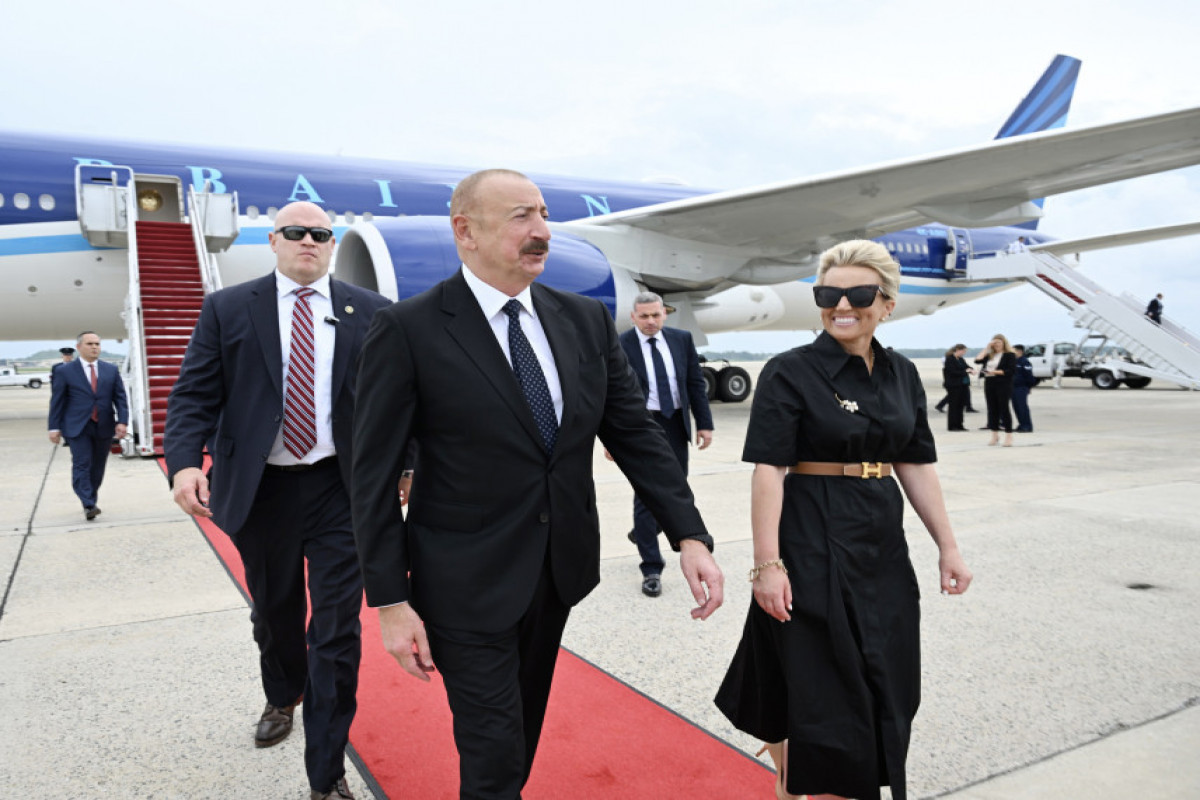 Le président azerbaïdjanais entame une visite de travail aux États-Unis - Vidéo 