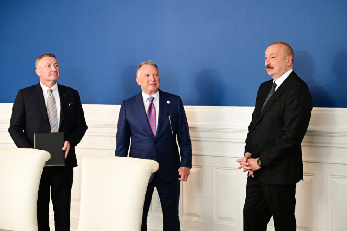 Washington : Rencontre entre le président azerbaïdjanais et l'envoyé spécial de Donald Trump