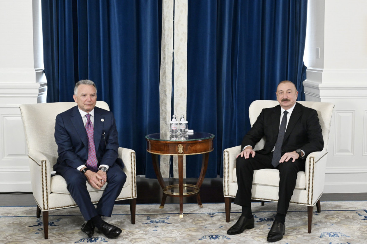 Washington : Rencontre entre le président azerbaïdjanais et l'envoyé spécial de Donald Trump