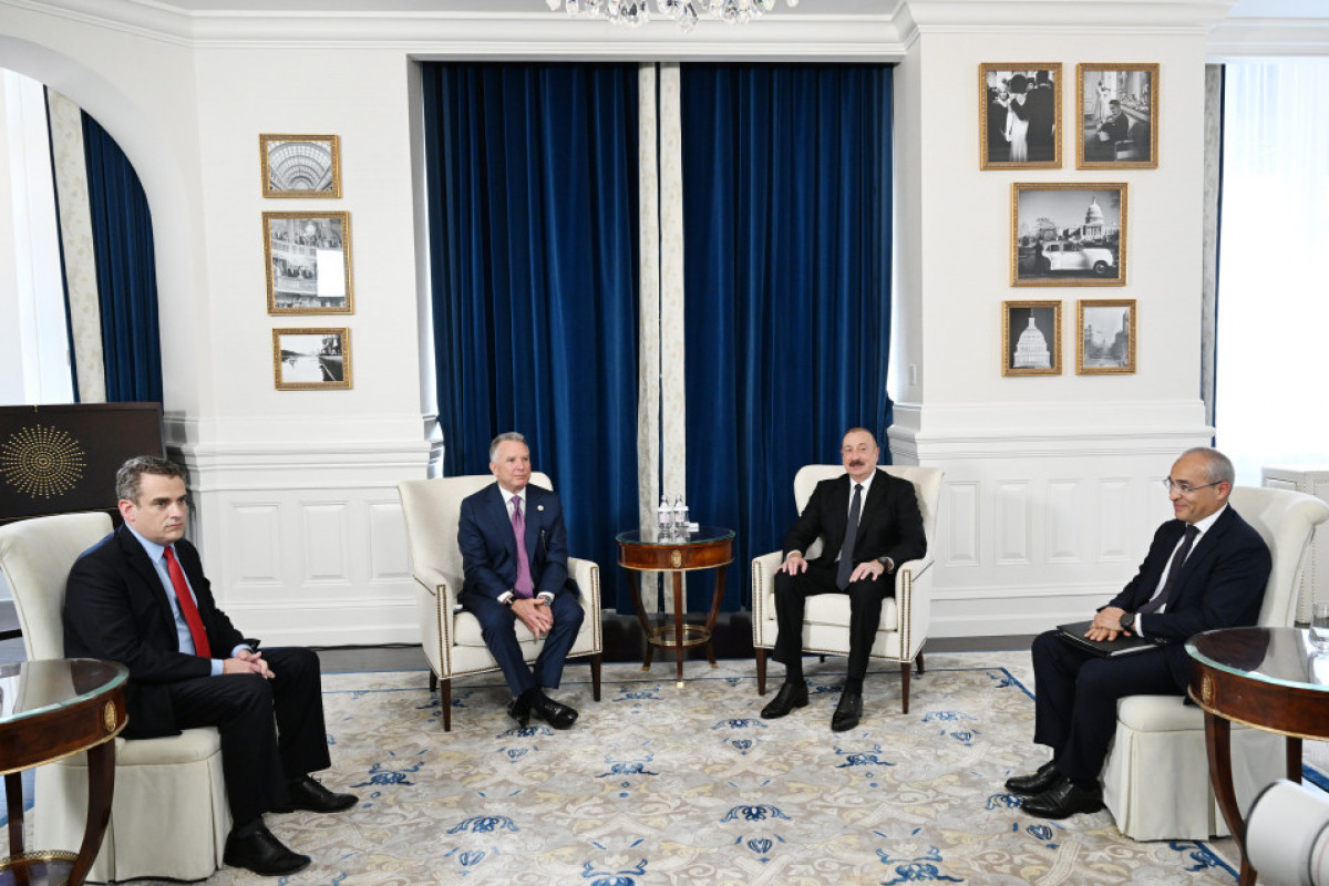 Washington : Rencontre entre le président azerbaïdjanais et l