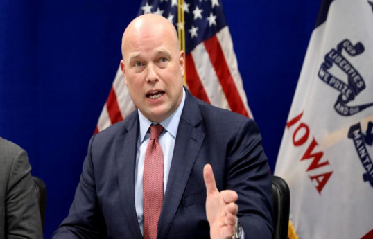 L'ambassadeur des États-Unis auprès de l'Otan Matthew Whitaker