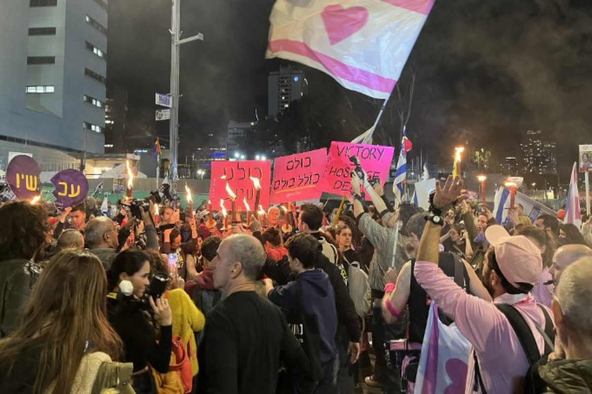 Grande manifestation à Tel Aviv en soutien aux otages israéliens à Gaza
