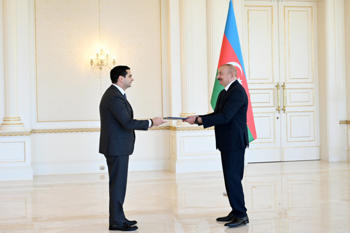 Le président azerbaïdjanais reçoit les lettres de créance du nouvel ambassadeur de Slovaquie