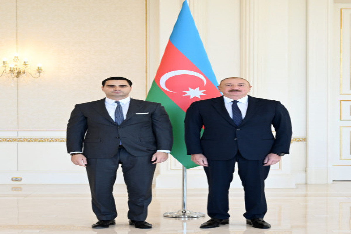 Le président azerbaïdjanais reçoit les lettres de créance du nouvel ambassadeur de Slovaquie