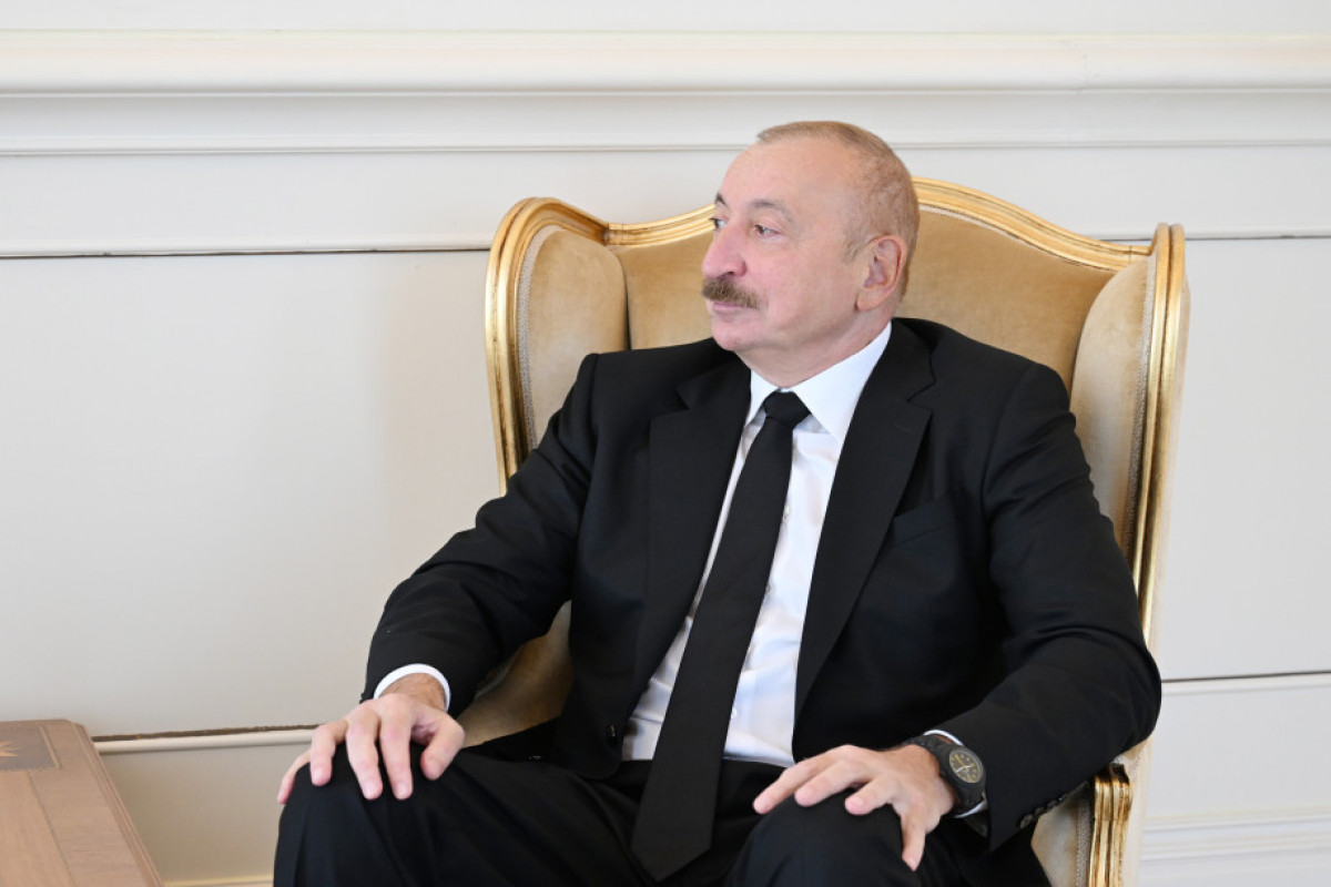 Le président azerbaïdjanais reçoit le président des affaires globales chez le Goldman Sachs Group Inc
