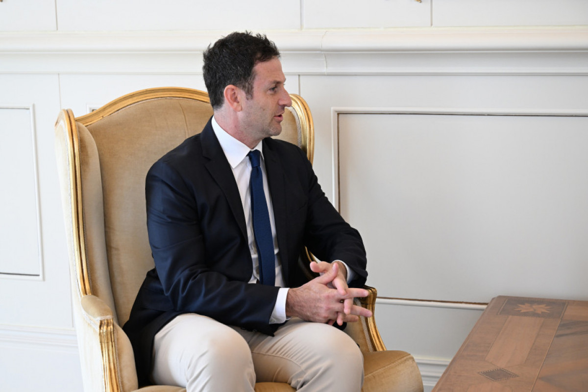 Le président azerbaïdjanais reçoit le président des affaires globales chez le Goldman Sachs Group Inc