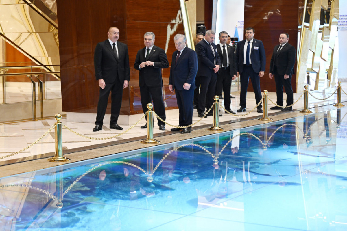 Réunion de haut niveau entre le Turkménistan, l'Azerbaïdjan et l'Ouzbékistan à Turkmenbachi
