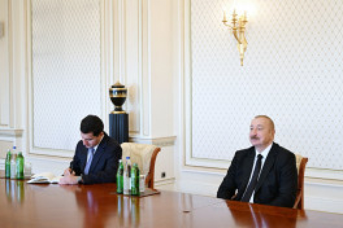 Le président Ilham Aliyev reçoit la représentante spéciale de l’UE pour le Caucase du Sud