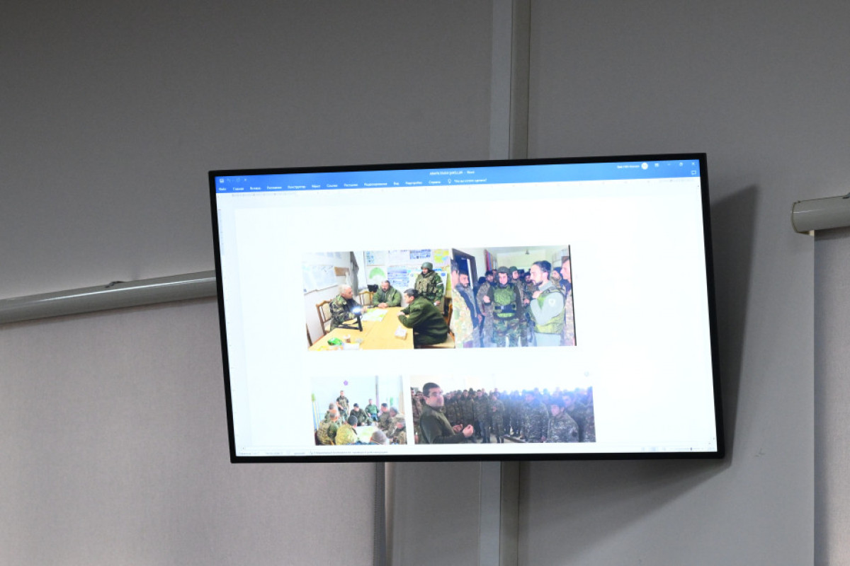 La déposition de l’accusé lors de l’enquête préliminaire a confirmé une fois encore que la guerre d’agression contre l’Azerbaïdjan avait été menée par l’Arménie – PROCES 