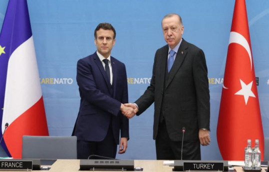 Erdogan a discuté du Caucase du Sud avec Macron