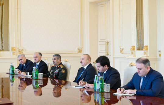 Président Ilham Aliyev