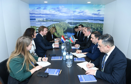 Les ministres des Affaires étrangères de l’Azerbaïdjan et des Pays-Bas se sont rencontrés