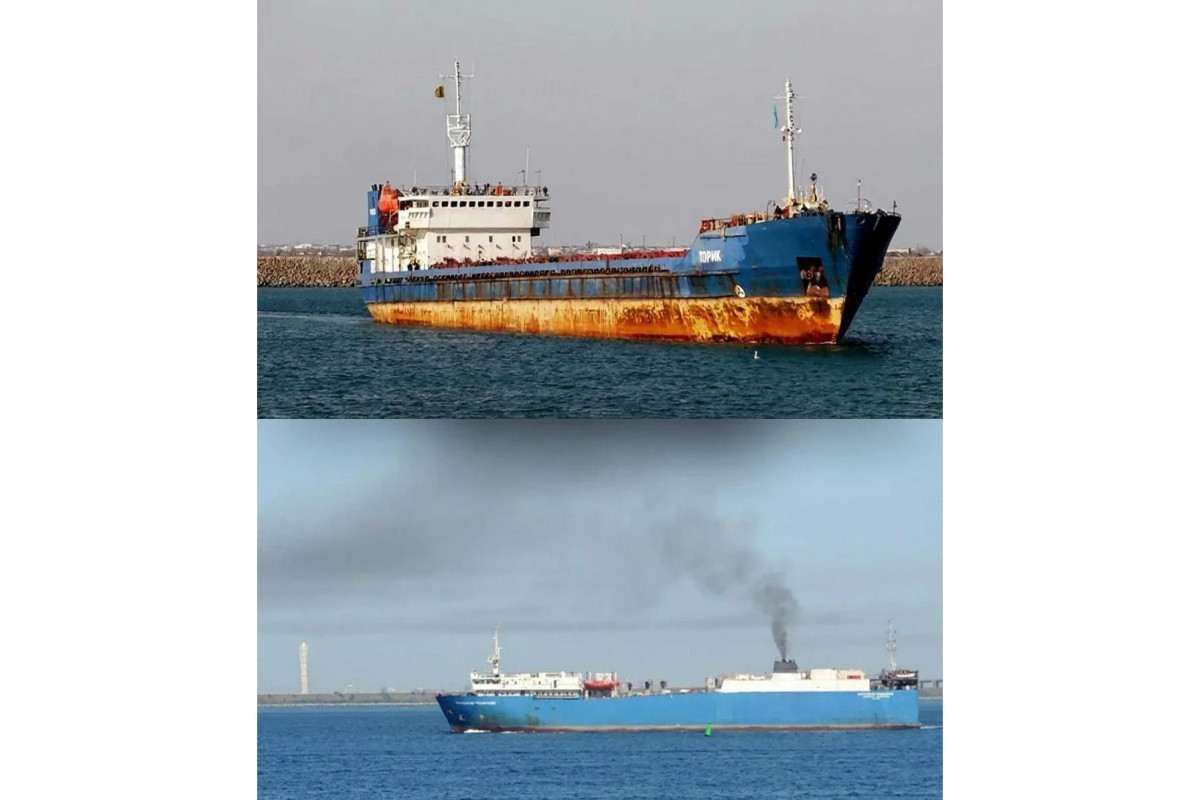 Ukraine a frappé deux navires appartenant à la Russie en mer Caspienne