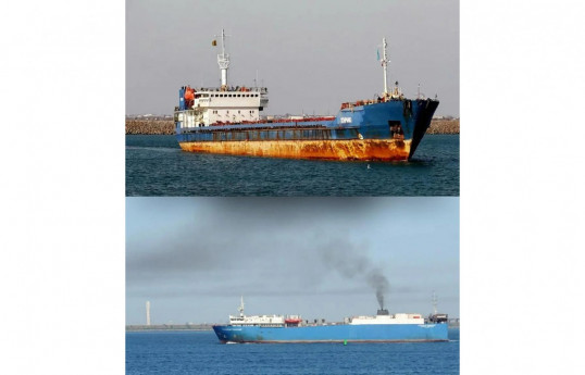 Ukraine a frappé deux navires appartenant à la Russie en mer Caspienne