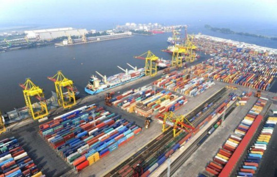 Le transbordement de conteneurs au port de Bakou a atteint un niveau record