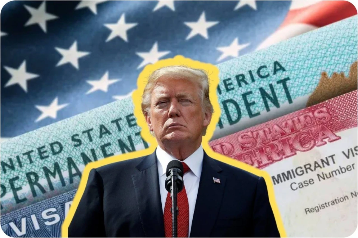 Les États-Unis suspendent l’entrée dans le pays avec la “green card”