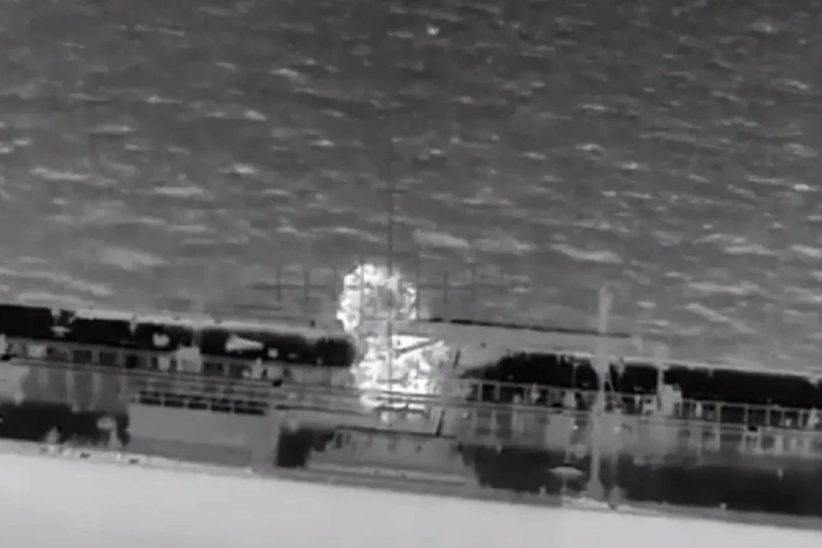 Drones ukrainiens ont frappé dans la mer Méditerranée un pétrolier appartenant à la 