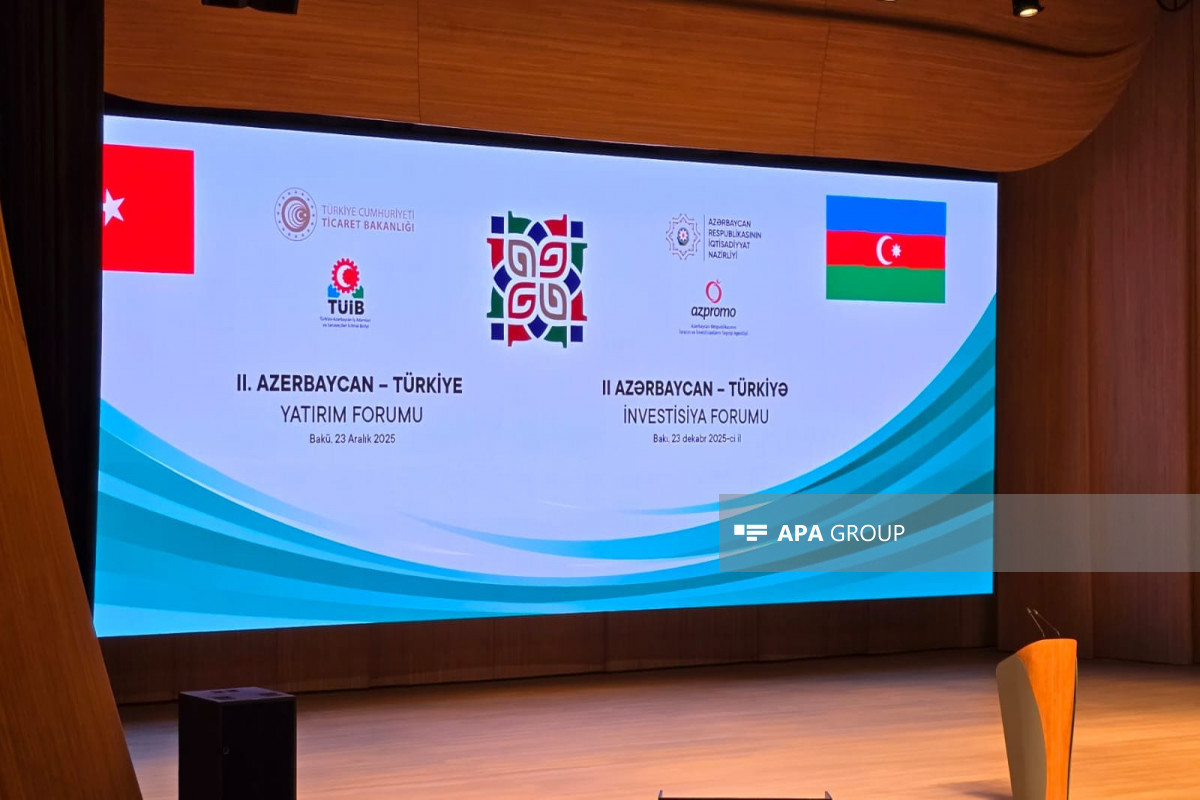 IIᵉ Forum d’investissement Azerbaïdjan–Turquie se tient à Bakou