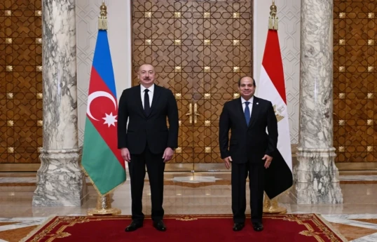 Ilham Aliyev félicite son homologue égyptien