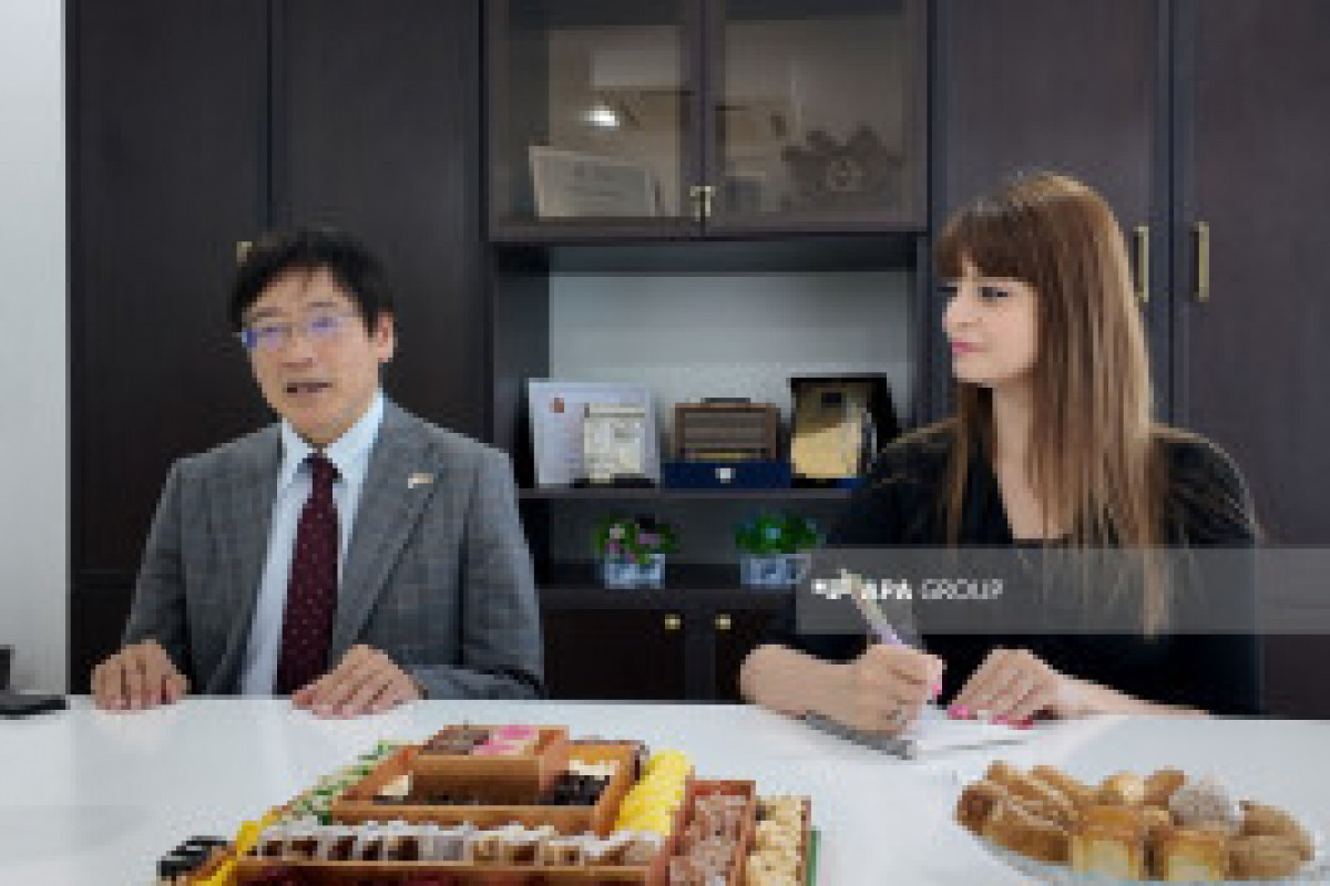 L'ambassadeur adjoint du Japon en Azerbaïdjan visite l'APA Media Group - PHOTO 