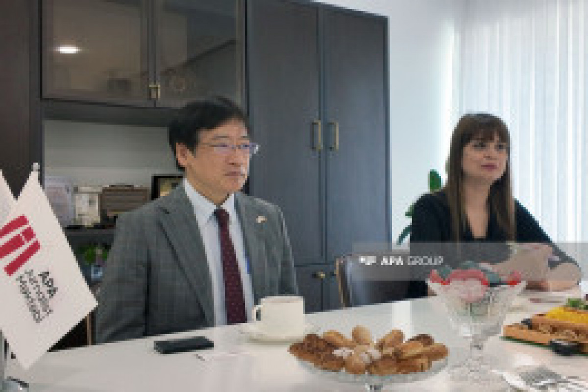 L'ambassadeur adjoint du Japon en Azerbaïdjan visite l'APA Media Group - PHOTO 