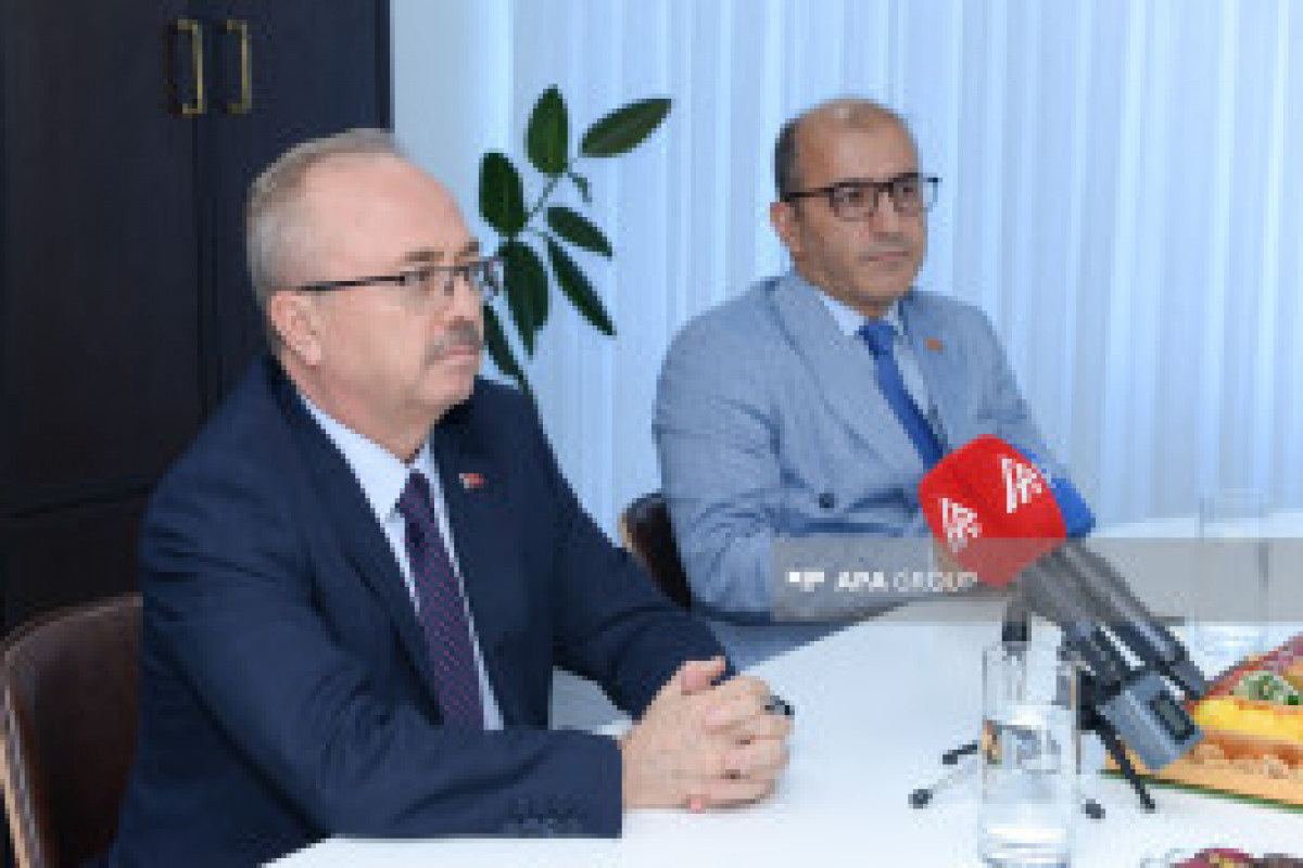 L'ambassadeur turc en Azerbaïdjan invité de l'APA Media Group