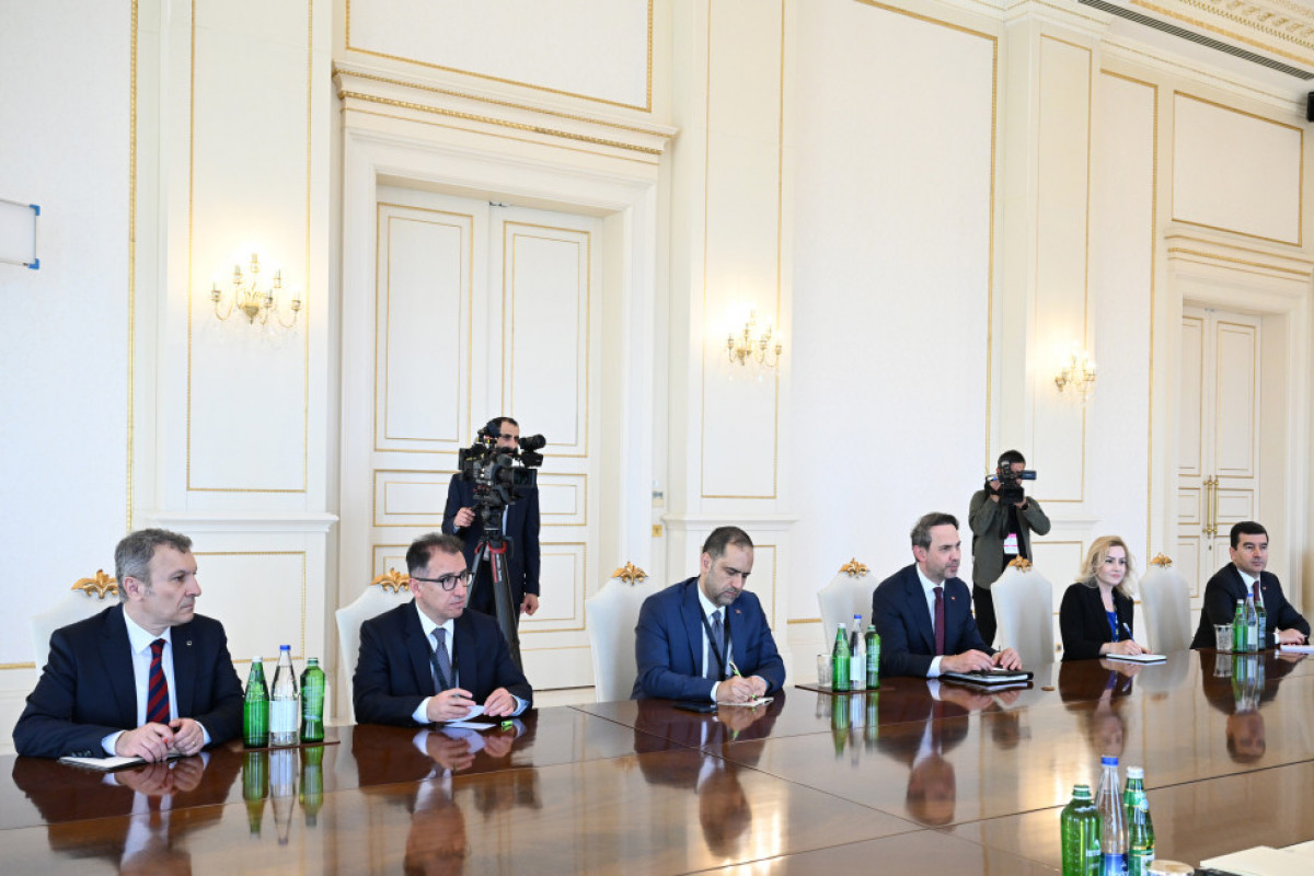 Le président azerbaïdjanais reçoit le ministre turc de l’Energie et des Ressources naturelles
