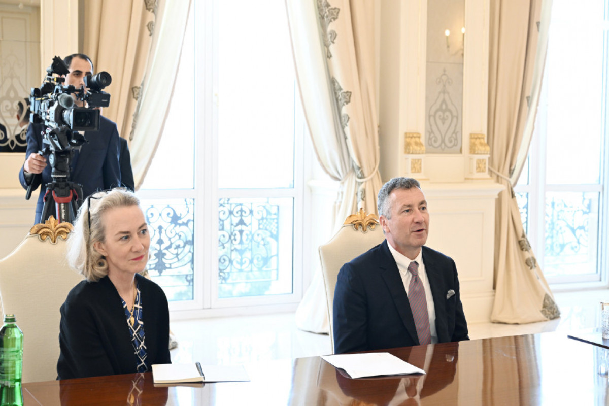 Le président azerbaïdjanais reçoit le vice-président Exploration et Nouvelles Opportunités d'ExxonMobil