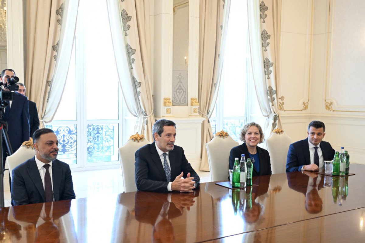 Le président azerbaïdjanais reçoit le PDG de Schlumberger